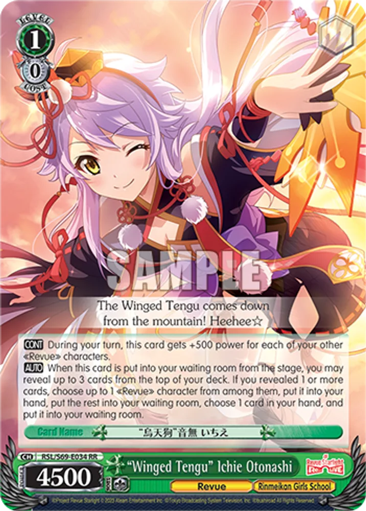 "Winged Tengu" Ichie Otonashi