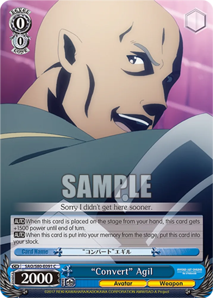 "Convert" Agil
