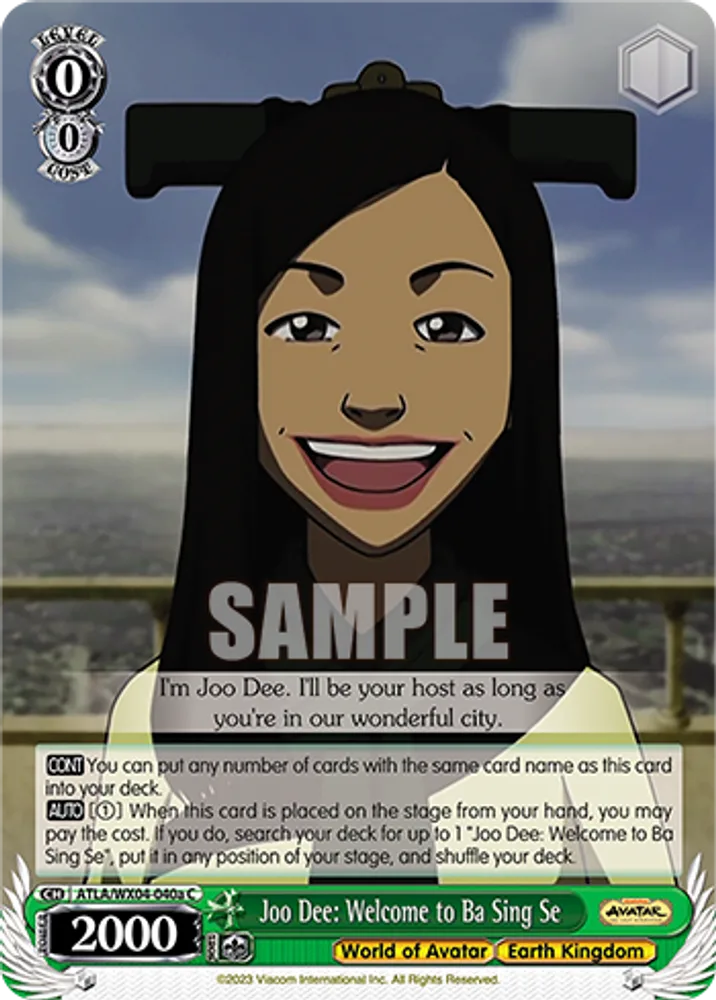 Joo Dee: Welcome to Ba Sing Se