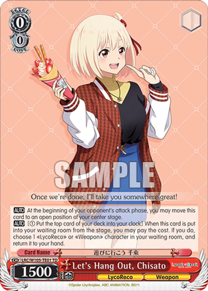 Let's Hang Out, Chisato