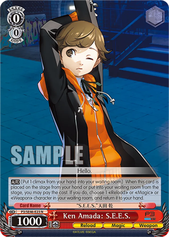 Ken Amada: S.E.E.S.