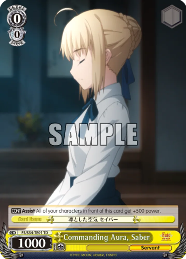 Commanding Aura, Saber