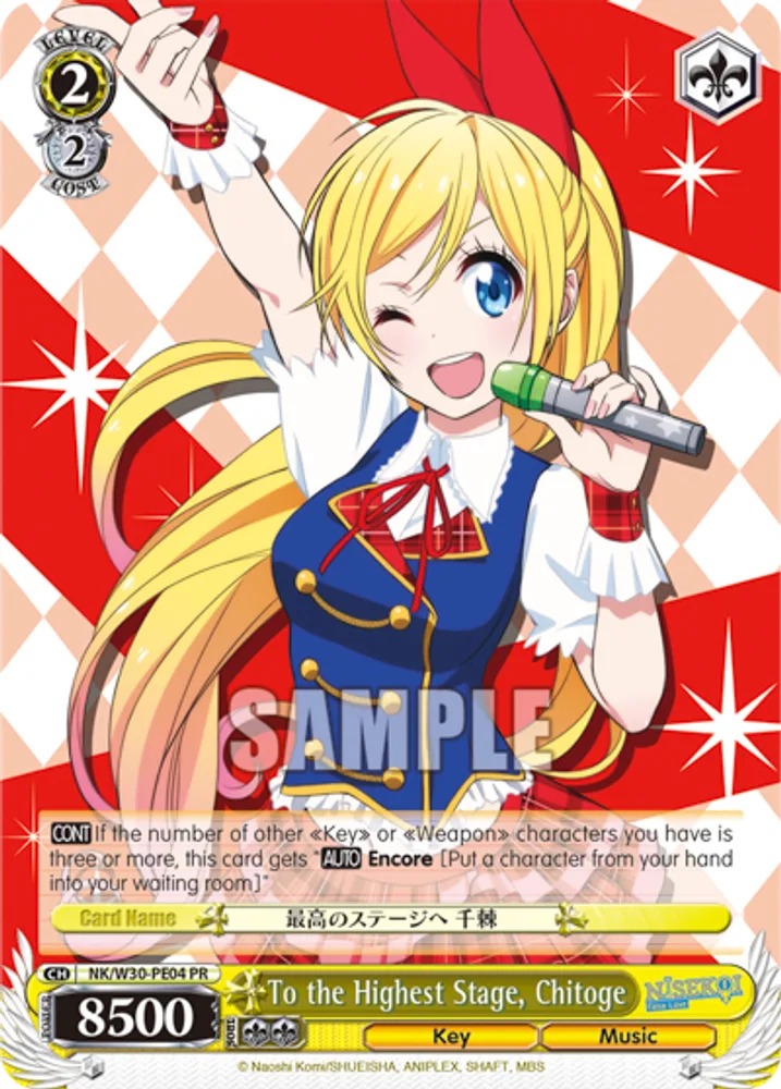 To the Highest Stage, Chitoge