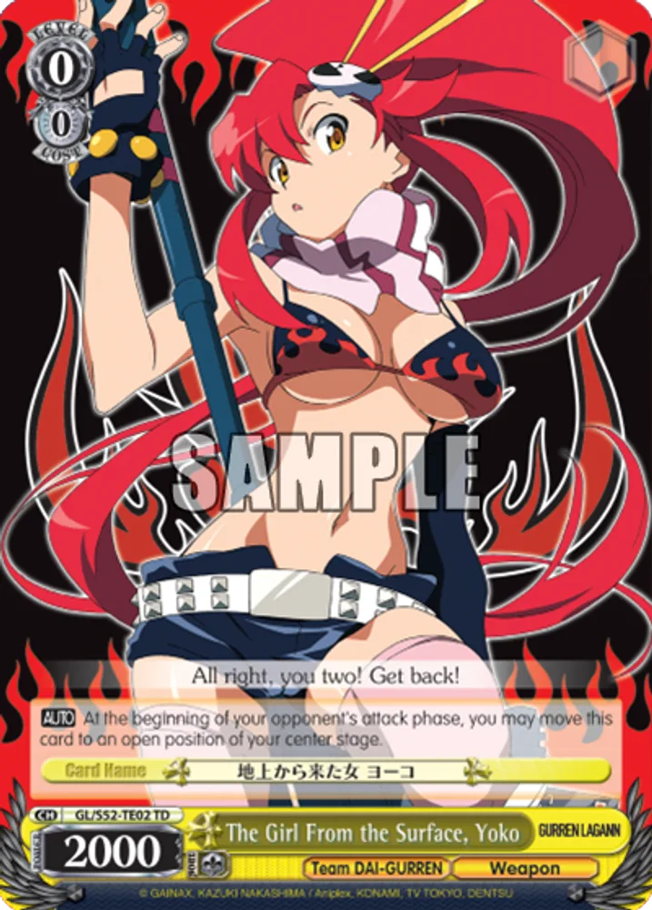 The Girl From the Surface, Yoko