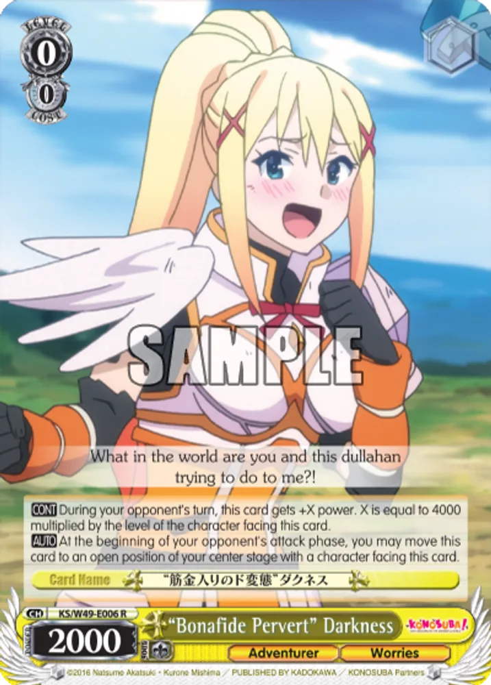 “Bonafide Pervert” Darkness