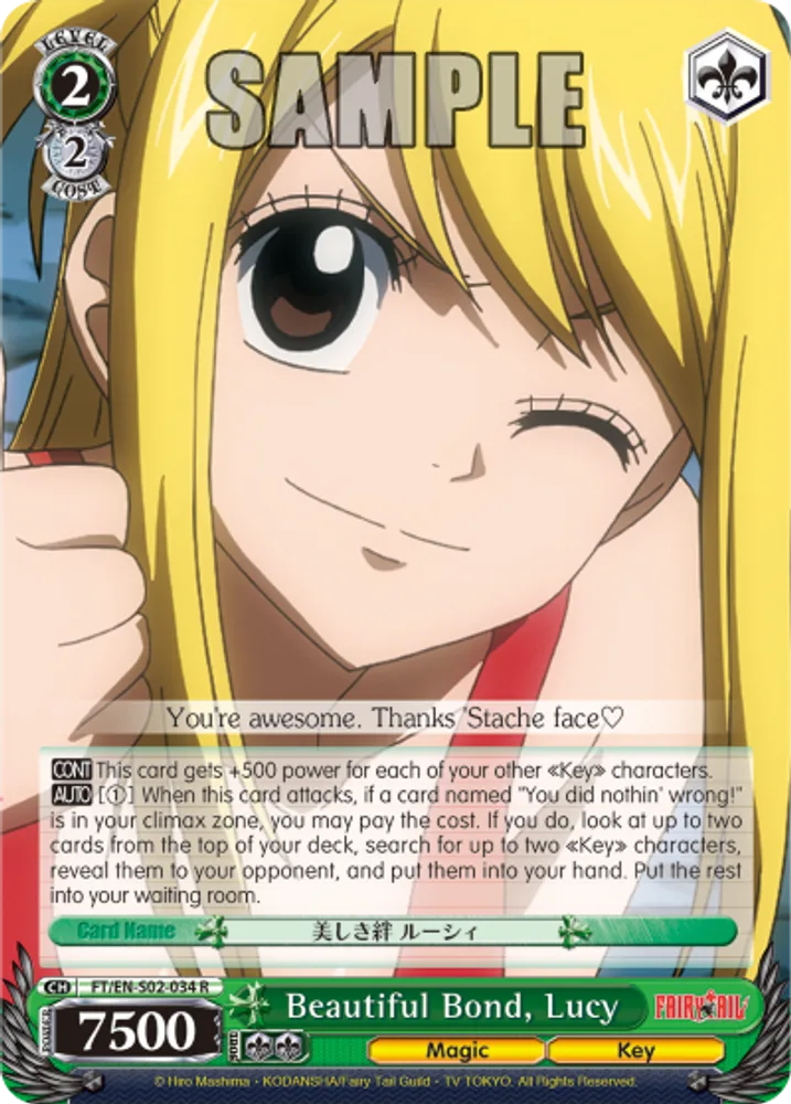 Beautiful Bond, Lucy