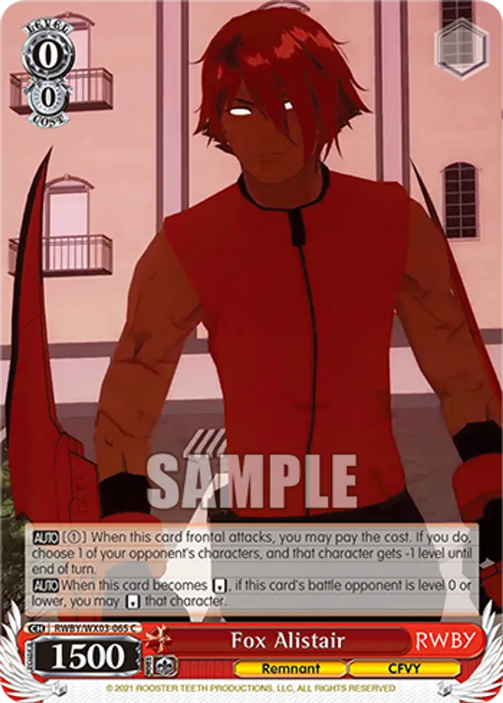Fox Alistair