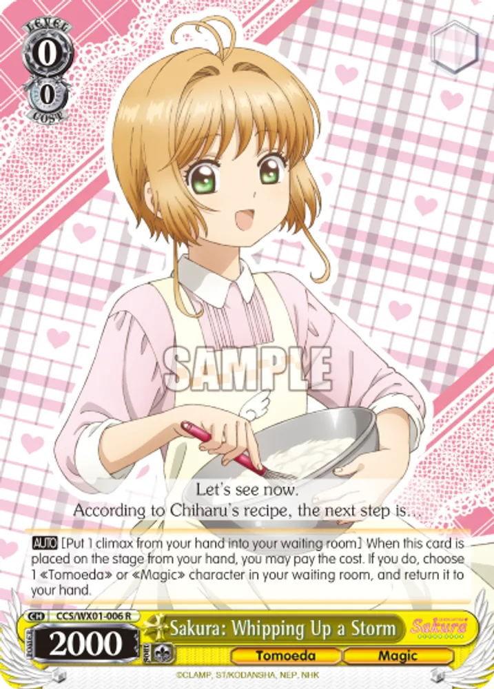 Sakura: Whipping Up a Storm