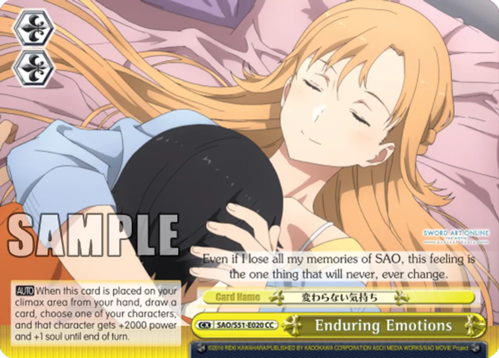 Enduring Emotions