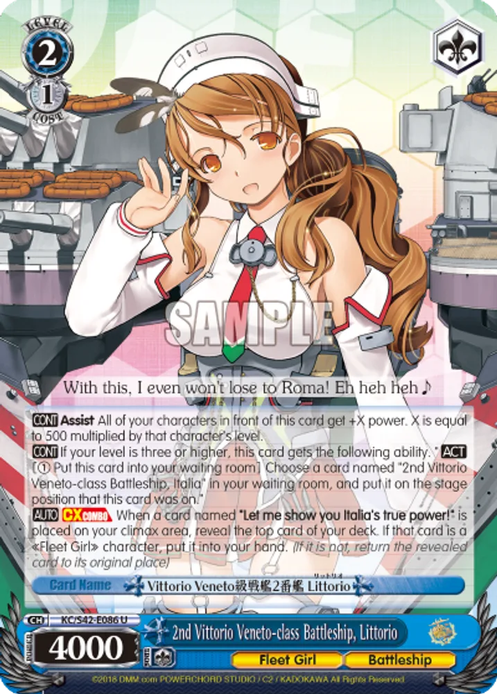 2nd Vittorio Veneto-class Battleship, Littorio