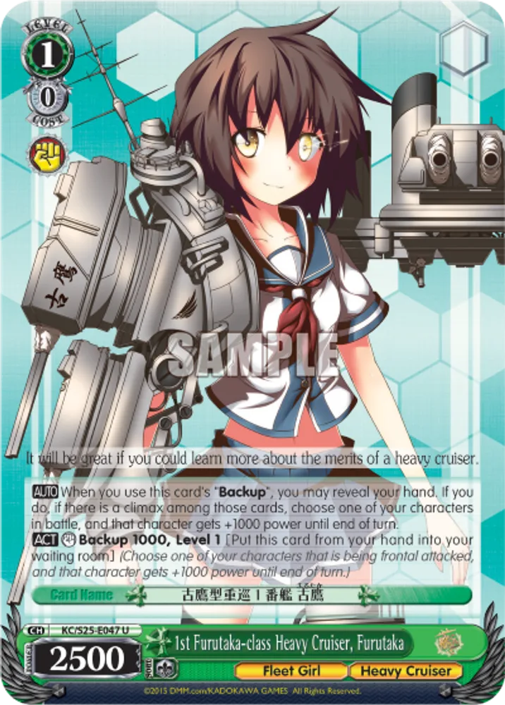 1st Furutaka-class Heavy Cruiser, Furutaka