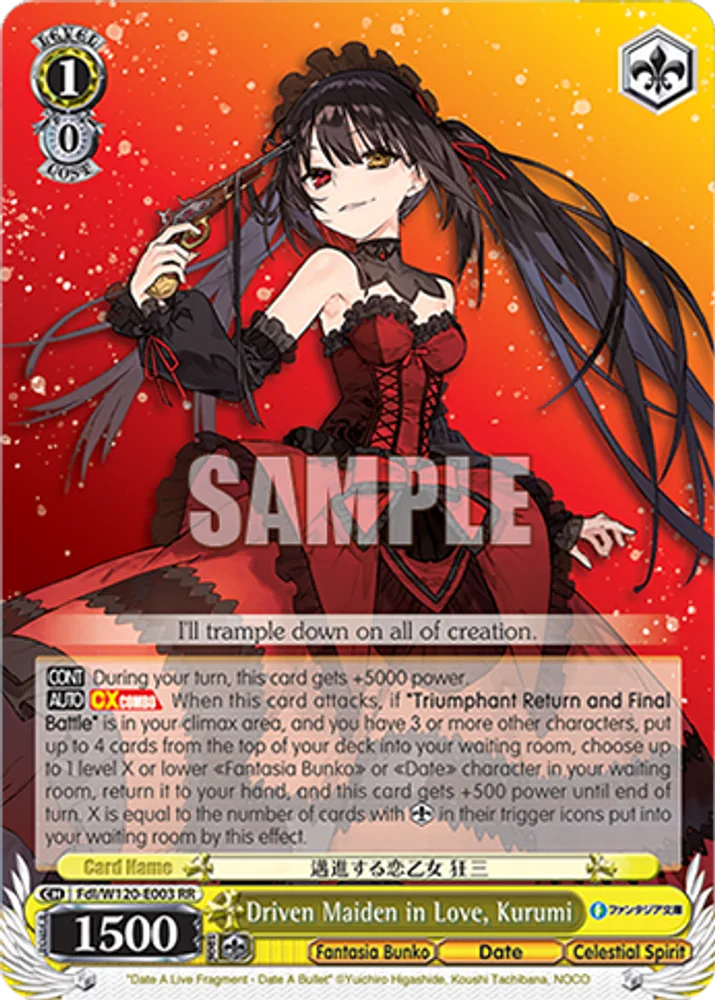 Driven Maiden in Love, Kurumi