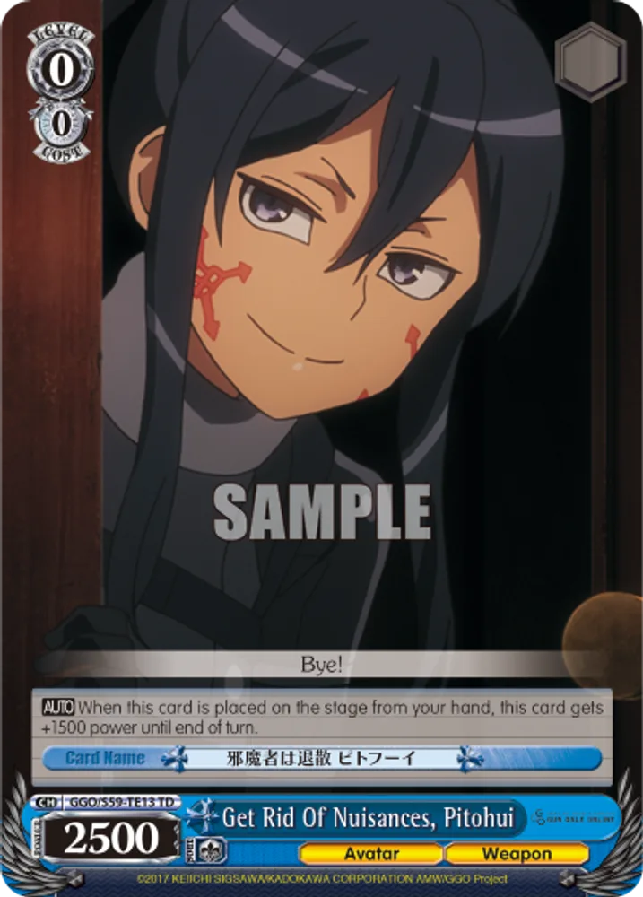 Get Rid Of Nuisances, Pitohui
