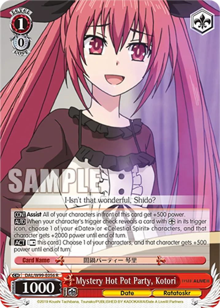 Mystery Hot Pot Party, Kotori