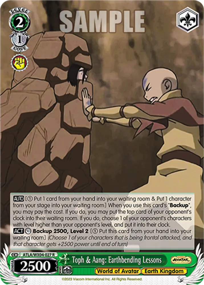 Toph & Aang: Earthbending Lessons