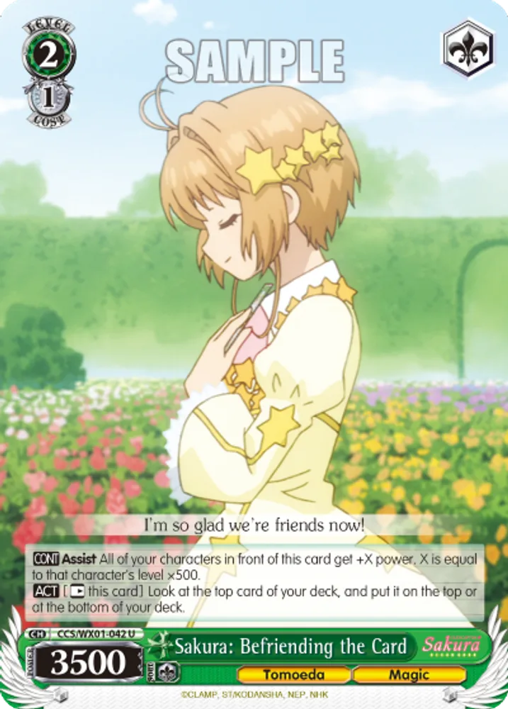 Sakura: Befriending the Card