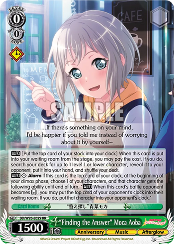 "Finding the Answer" Moca Aoba