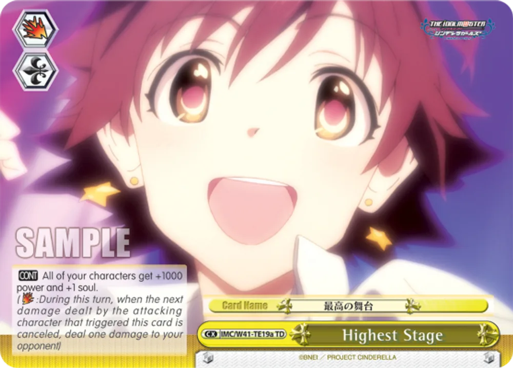 Highest Stage