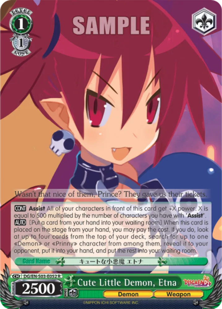 Cute Little Demon, Etna