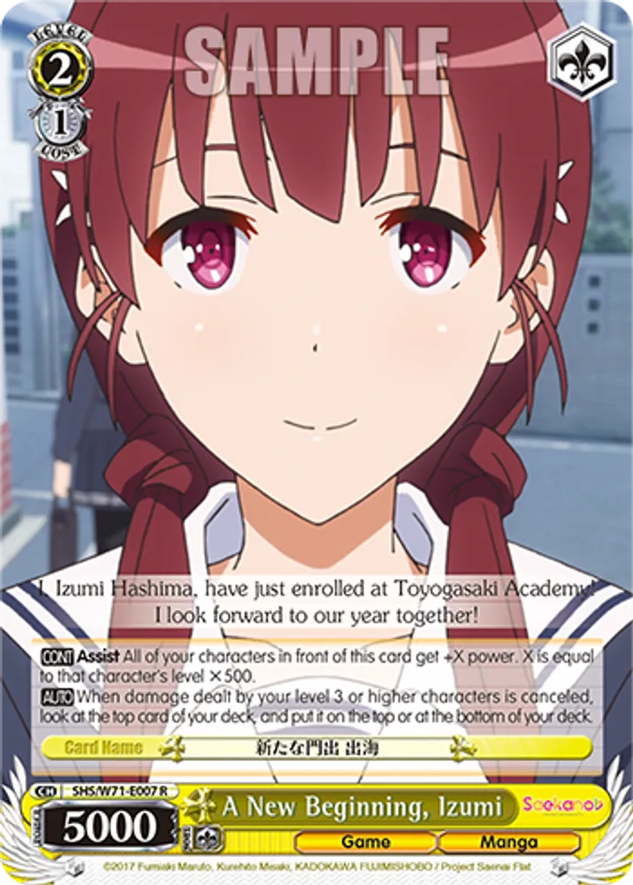 A New Beginning, Izumi