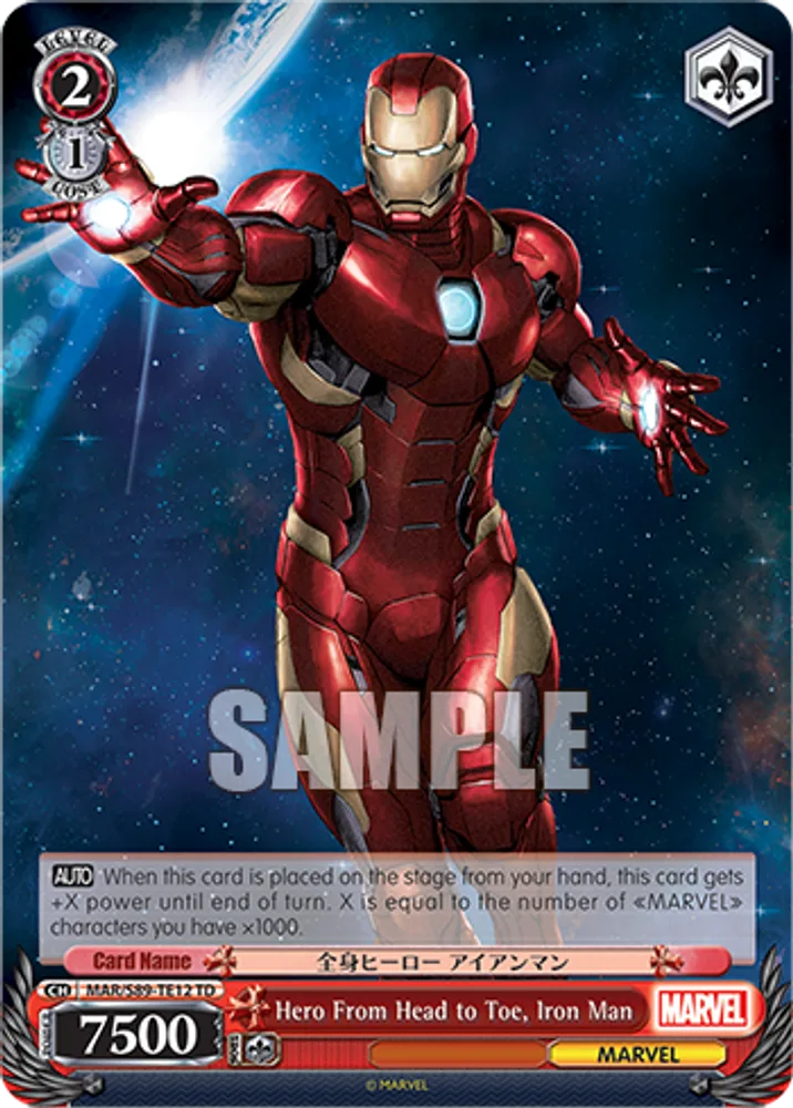 Hero From Head to Toe, Iron Man