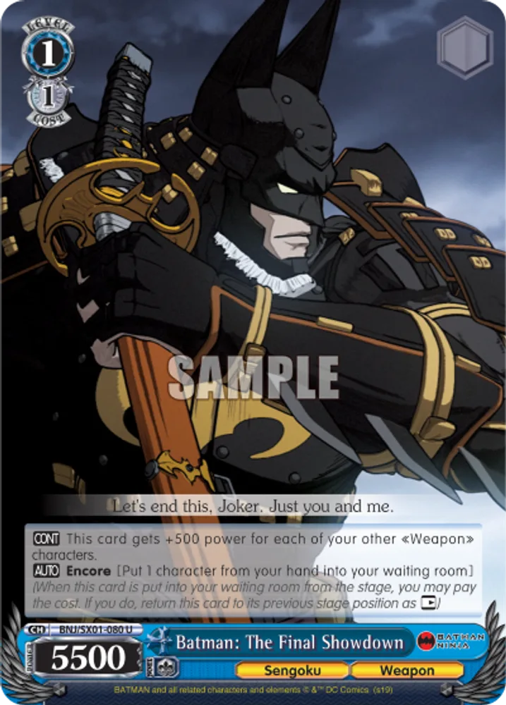 Batman: The Final Showdown