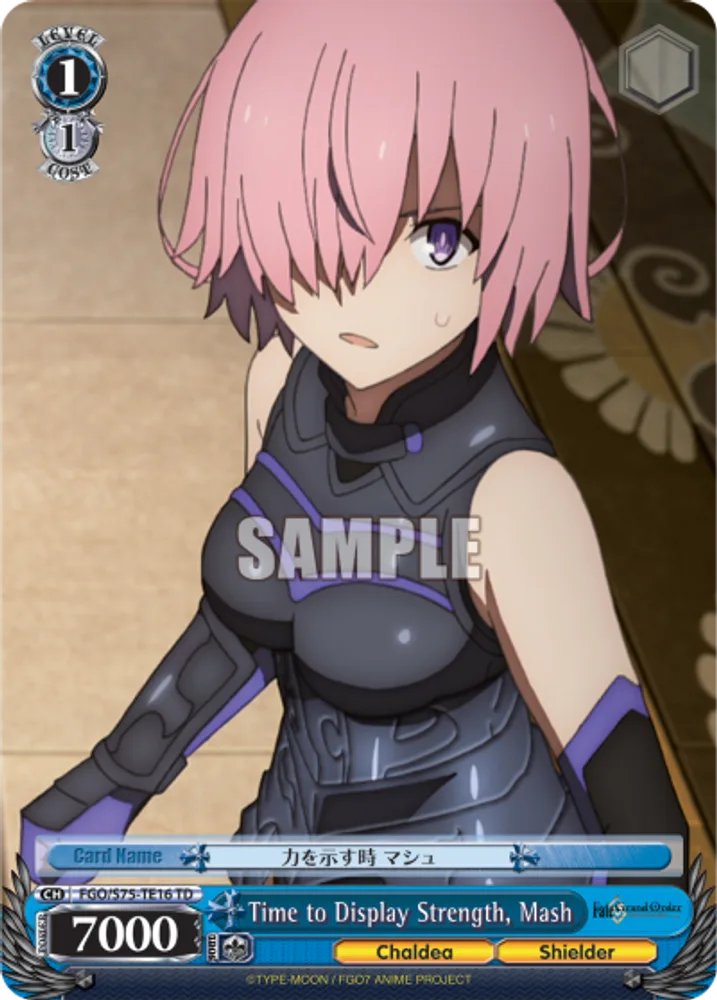 Time to Display Strength, Mash