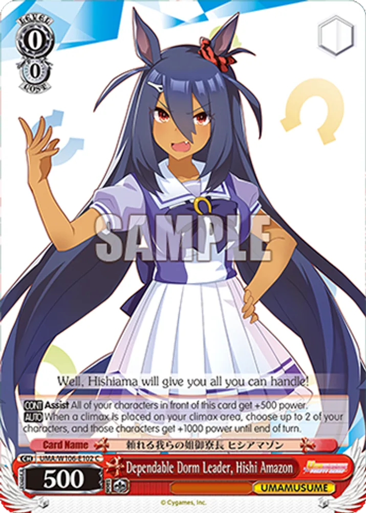 Dependable Dorm Leader, Hishi Amazon