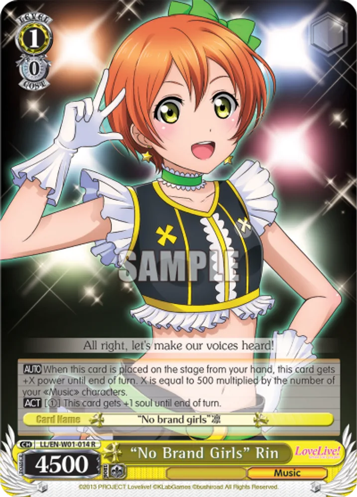 "No Brand Girls" Rin