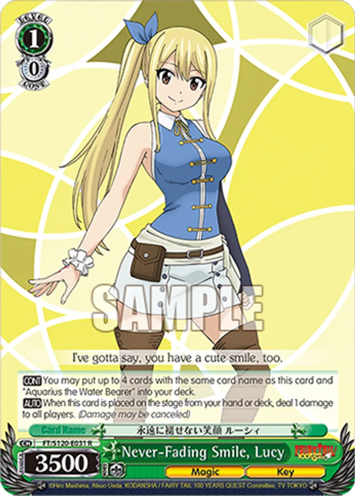 Never-Fading Smile, Lucy