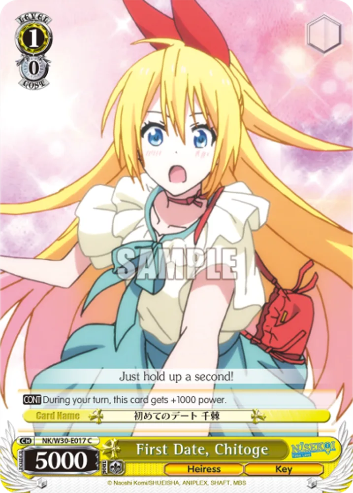 First Date, Chitoge