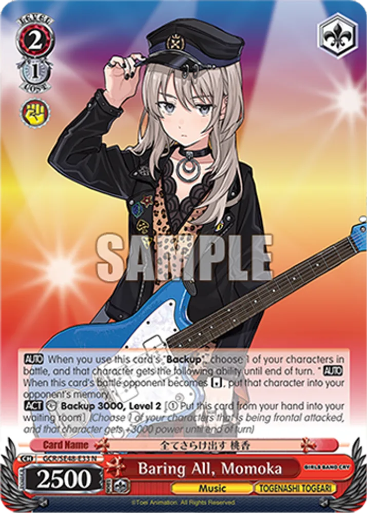 Baring All, Momoka