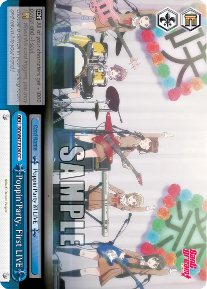 Poppin'Party, First LIVE
