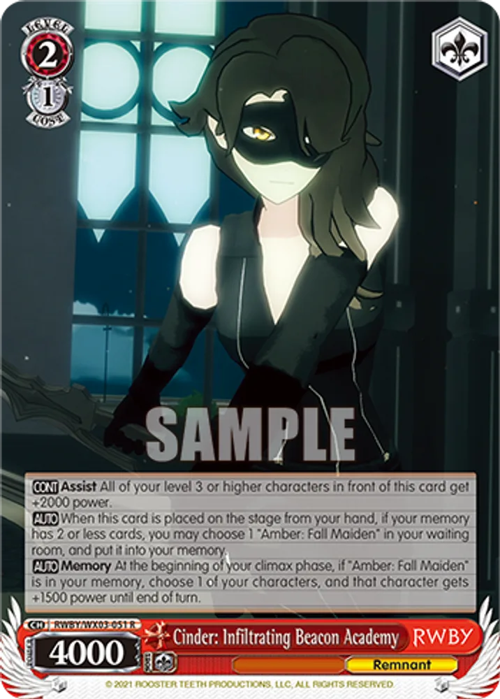 Cinder: Infiltrating Beacon Academy