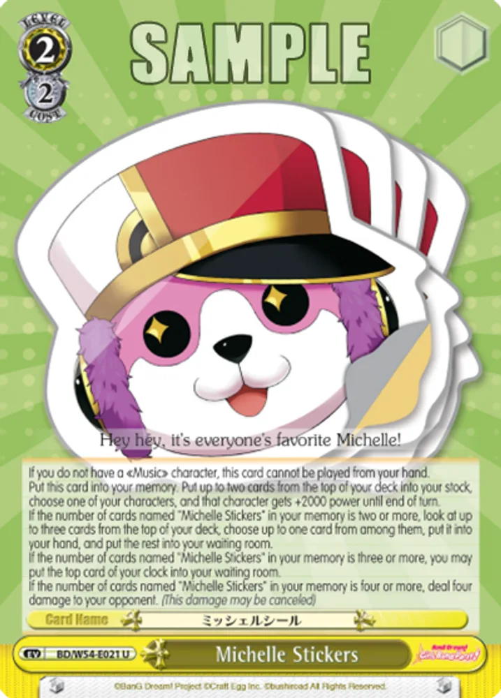 Michelle Stickers