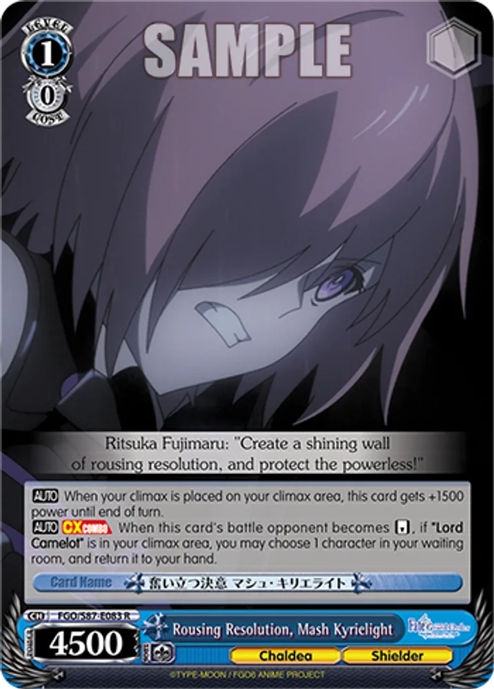 Rousing Resolution, Mash Kyrielight