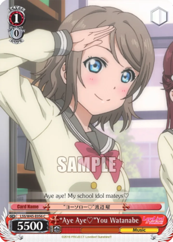 "Aye Aye?"You Watanabe