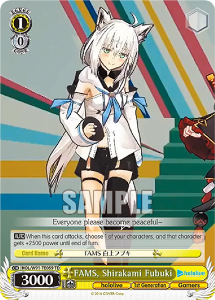 FAMS, Shirakami Fubuki