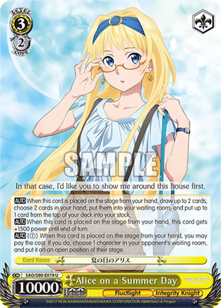 Alice on a Summer Day
