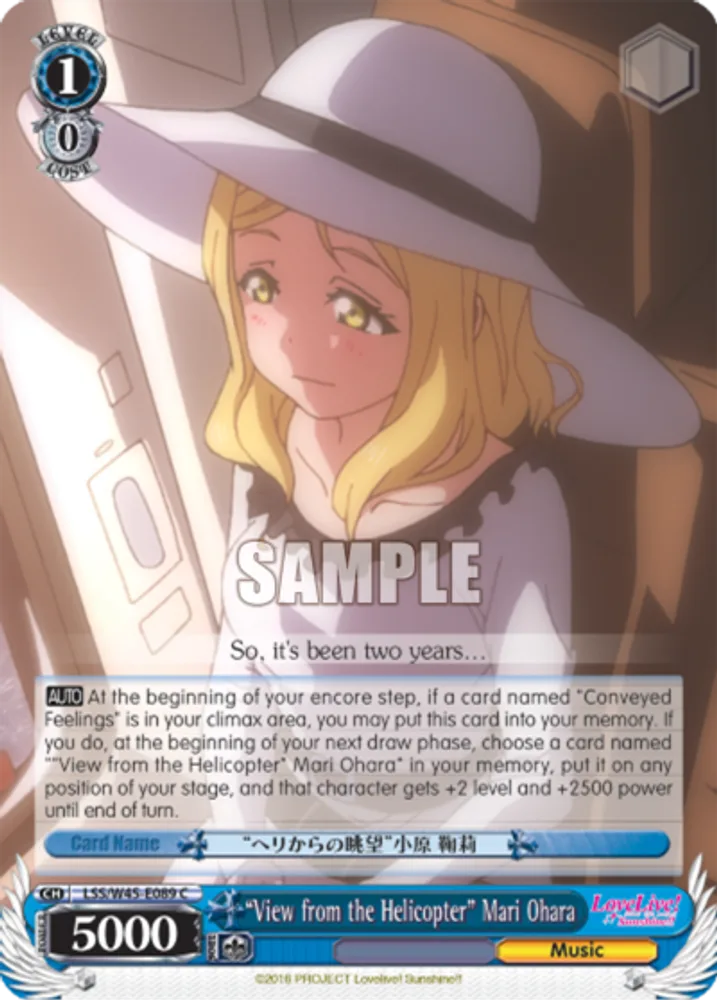 "View from the Helicopter" Mari Ohara