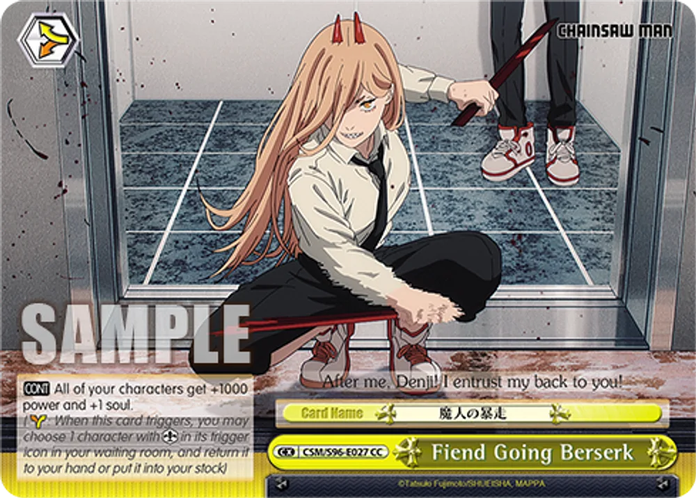 Fiend Going Berserk