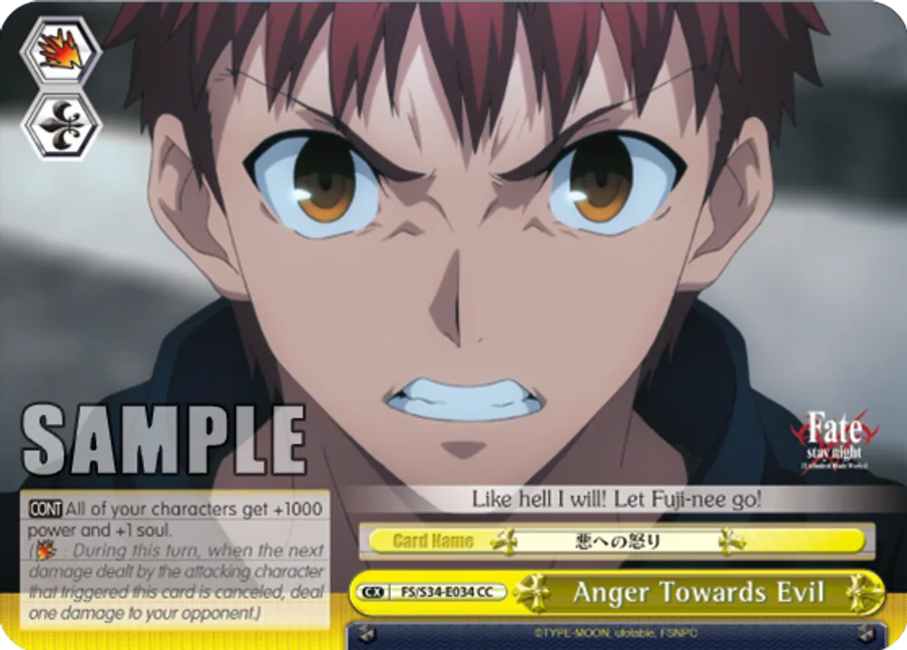 Anger Towards Evil