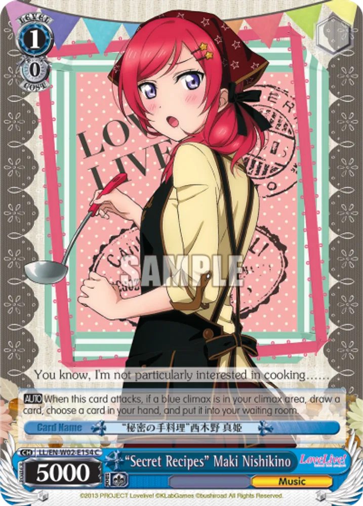 “Secret Recipes” Maki Nishikino