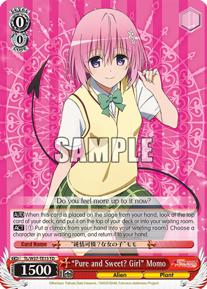 “Pure and Sweet? Girl” Momo