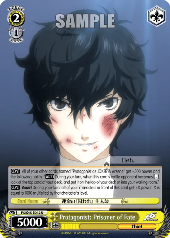 Protagonist: Prisoner of Fate