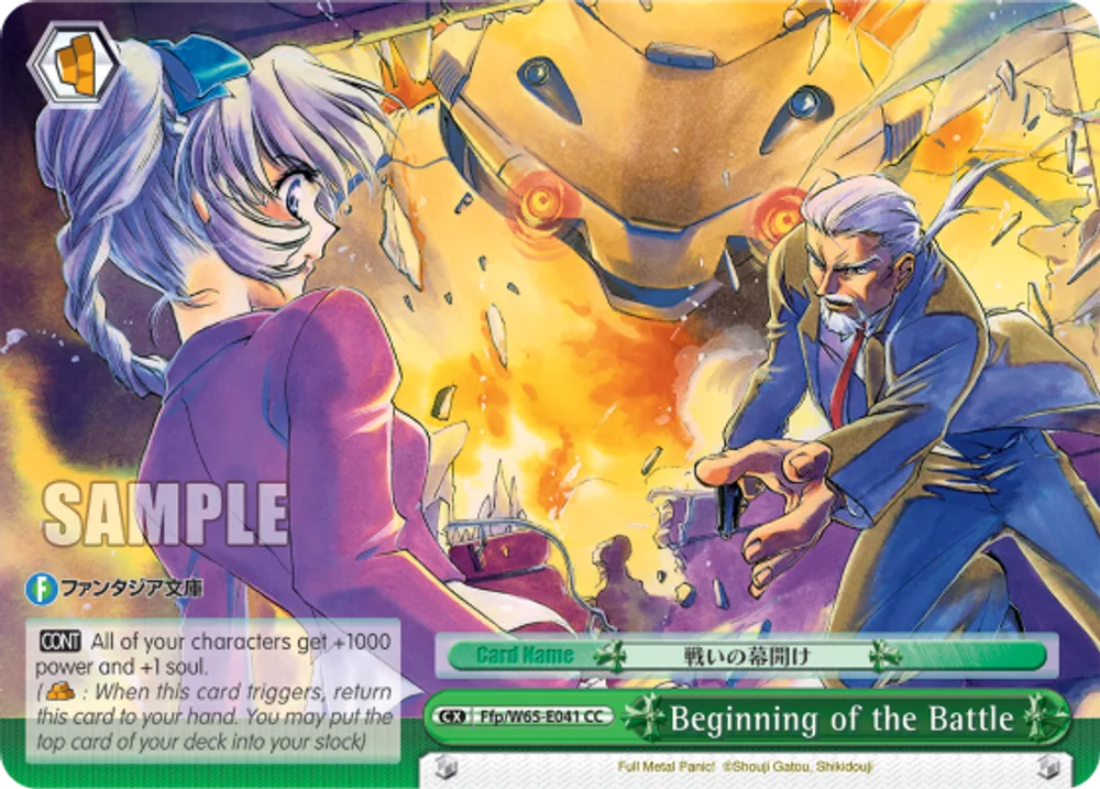 Beginning of the Battle