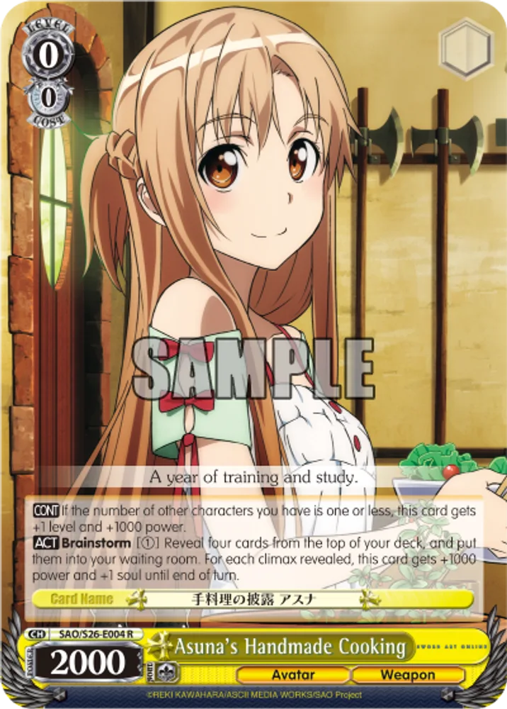 Asuna's Handmade Cooking
