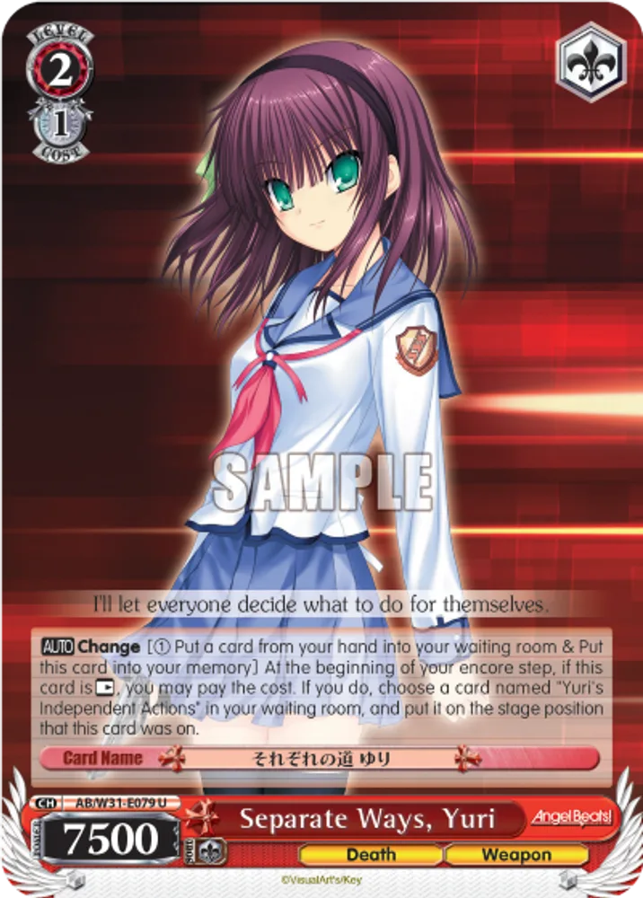 Separate Ways, Yuri