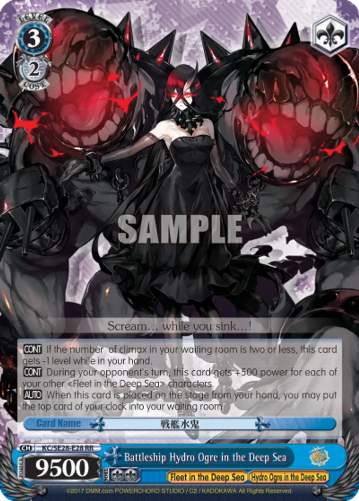 Battleship Hydro Ogre in the Deep Seaa