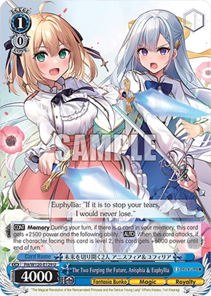 The Two Forging the Future, Anisphia & Euphyllia